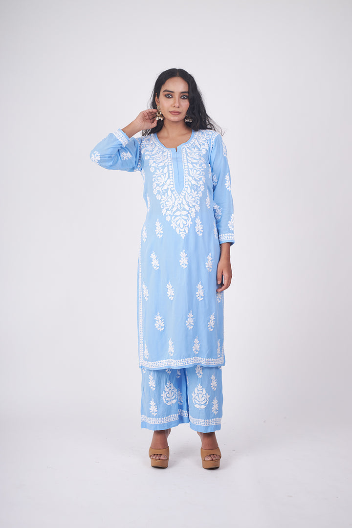 Gulnar Modal Cotton Co-ord Set