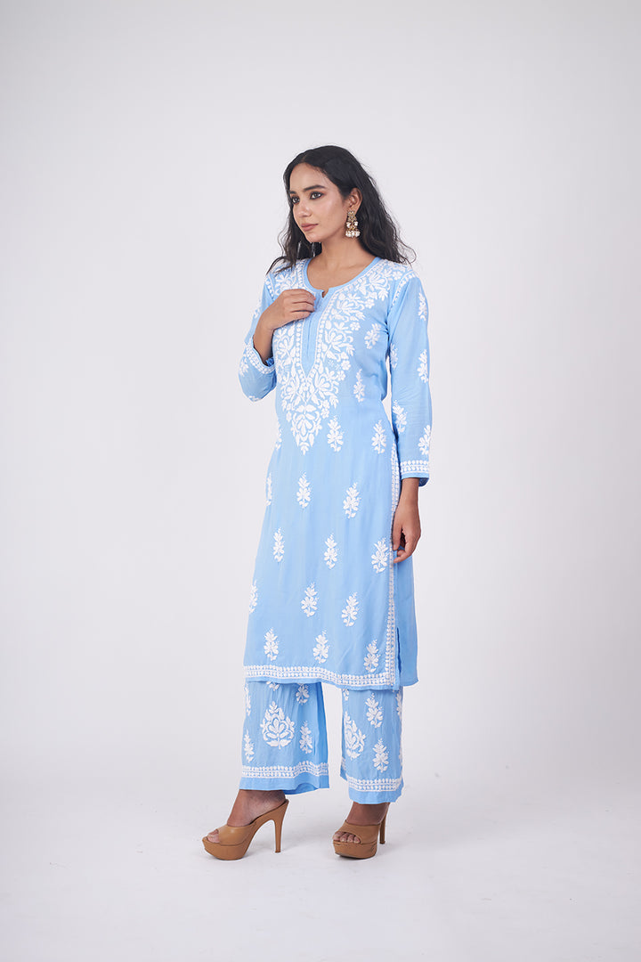 Gulnar Modal Cotton Co-ord Set