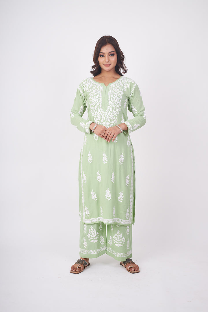 Gulnar Modal Cotton Co-ord Set