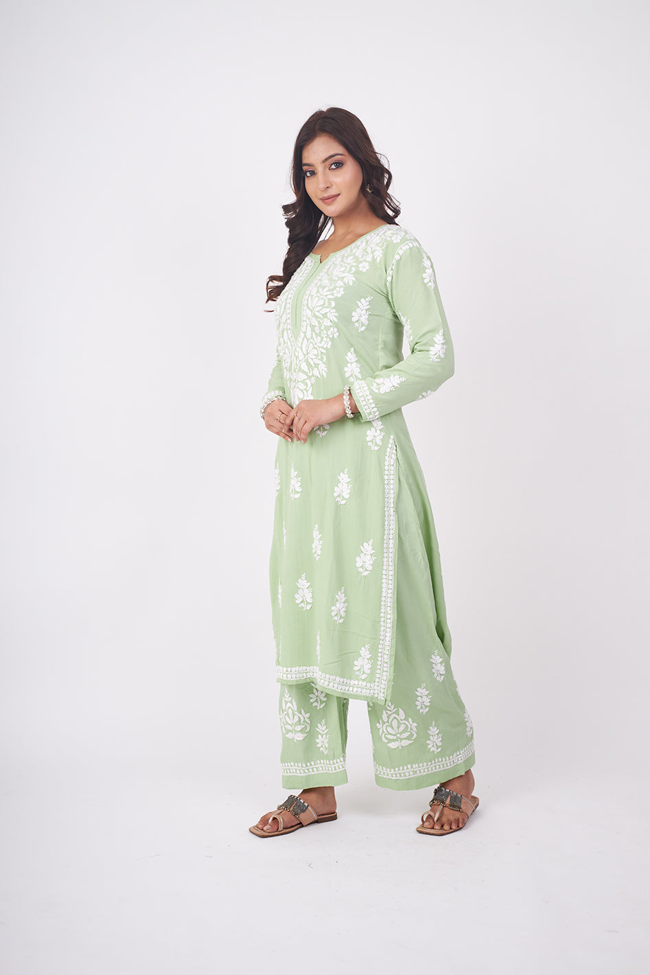 Gulnar Modal Cotton Co-ord Set