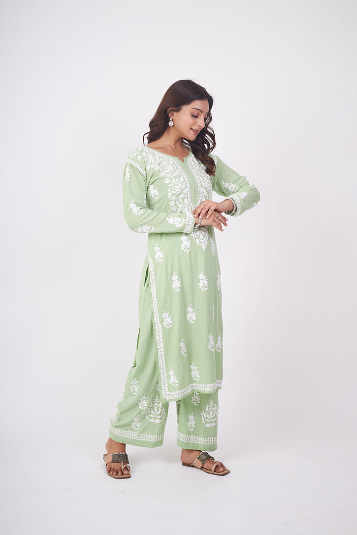 Gulnar Modal Cotton Co-ord Set