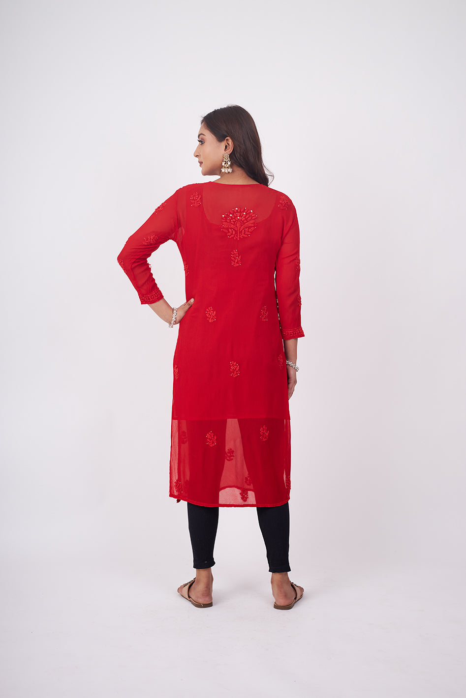 Nazakat Viscose Mukaish Kurta