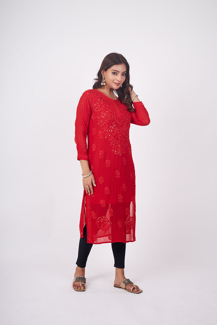 Nazakat Viscose Mukaish Kurta