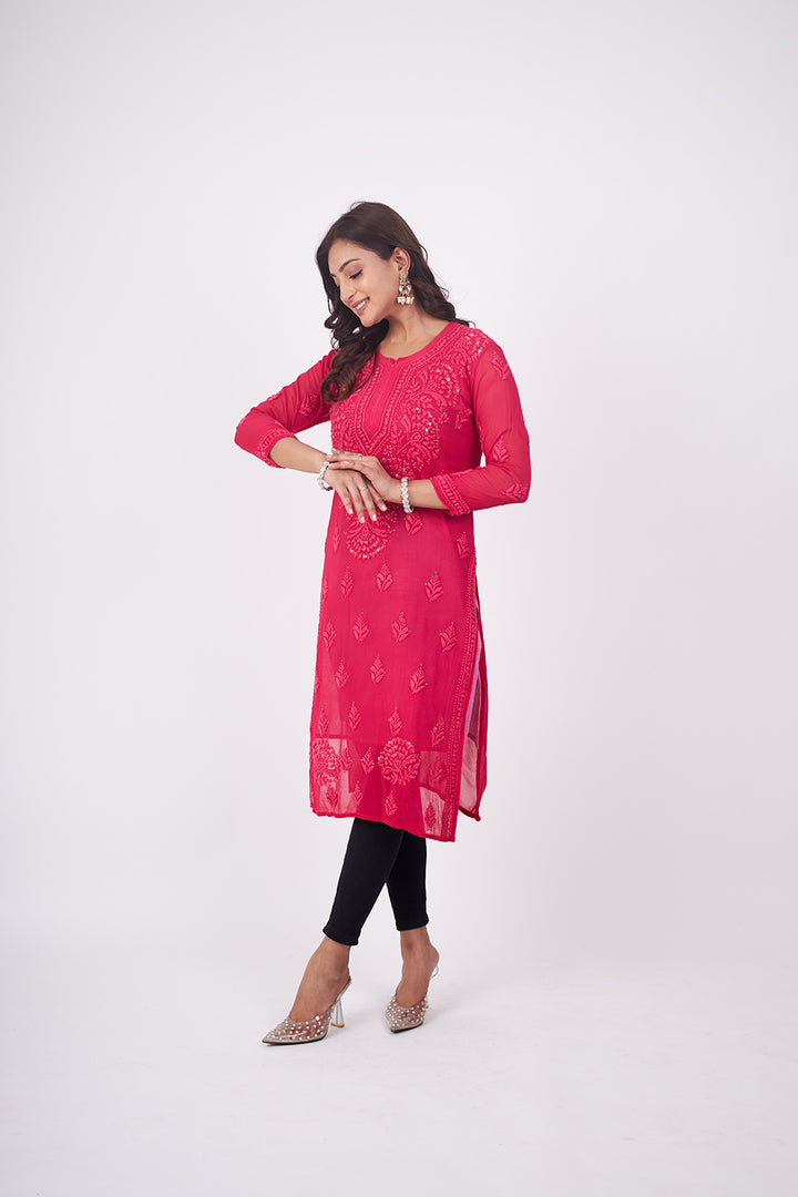 Nazakat Viscose Mukaish Kurta