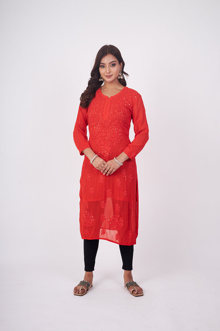 Nazakat Viscose Mukaish Kurta