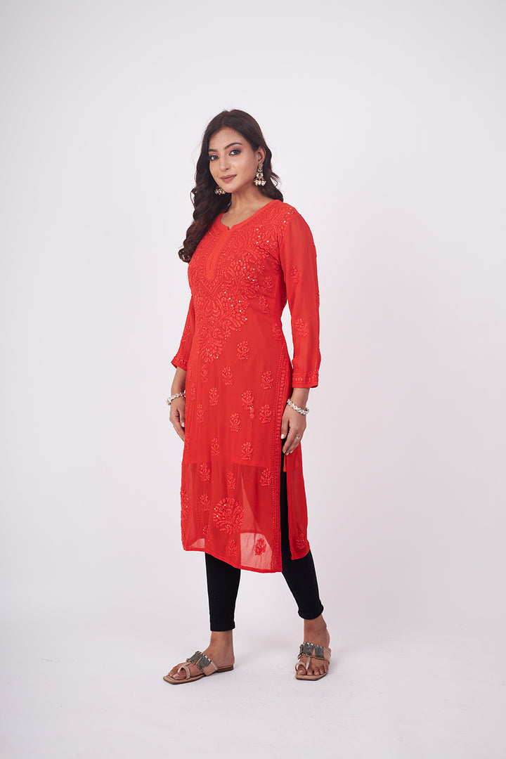 Nazakat Viscose Mukaish Kurta