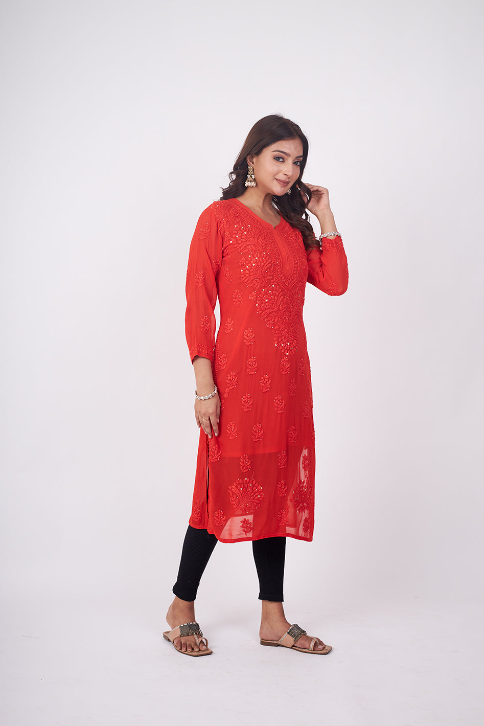 Nazakat Viscose Mukaish Kurta