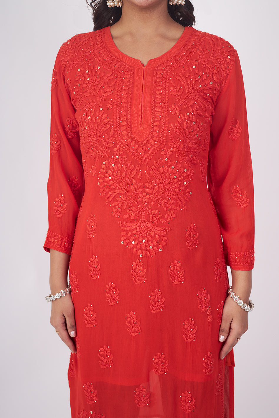 Nazakat Viscose Mukaish Kurta