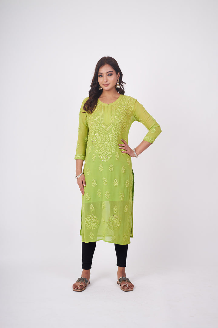 Nazakat Viscose Mukaish Kurta