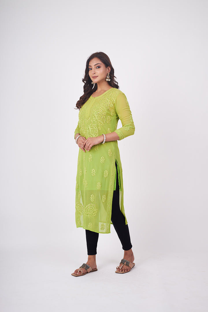 Nazakat Viscose Mukaish Kurta