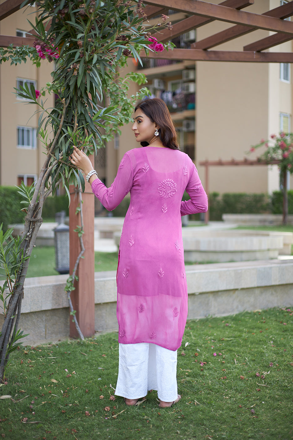 Nazakat Viscose Mukaish Kurta