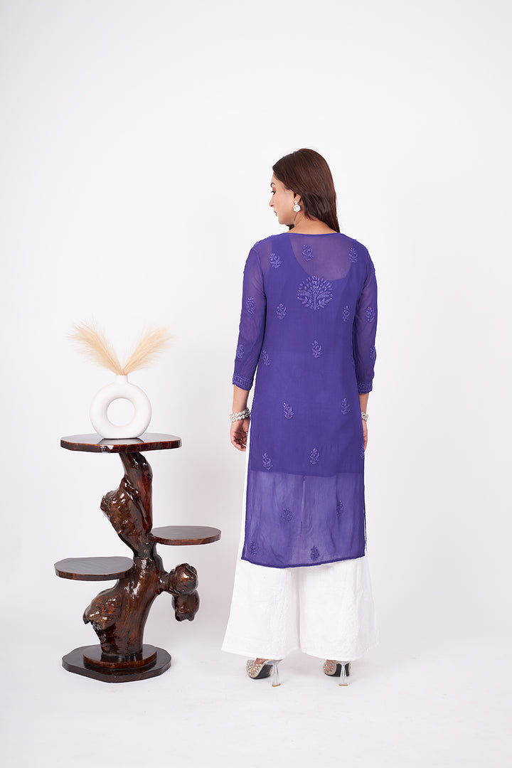 Nazakat Viscose Mukaish Kurta