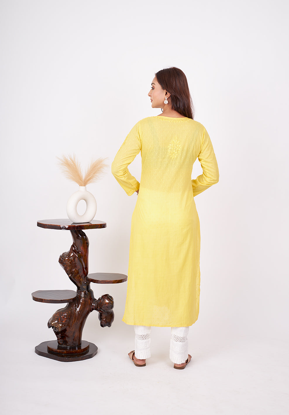 Rehmat Cotton Mukaish Kurta