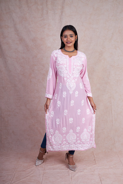 Modal Aisha Chikankari Kurta