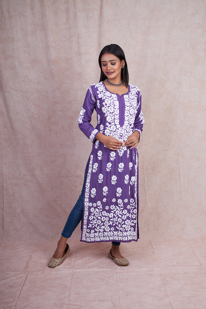 Modal Yasmin Chikankari Kurta