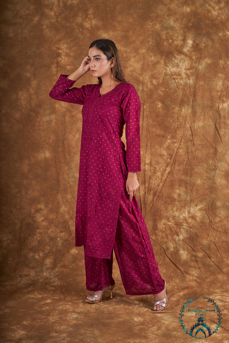 Chanderi Co-ord Set