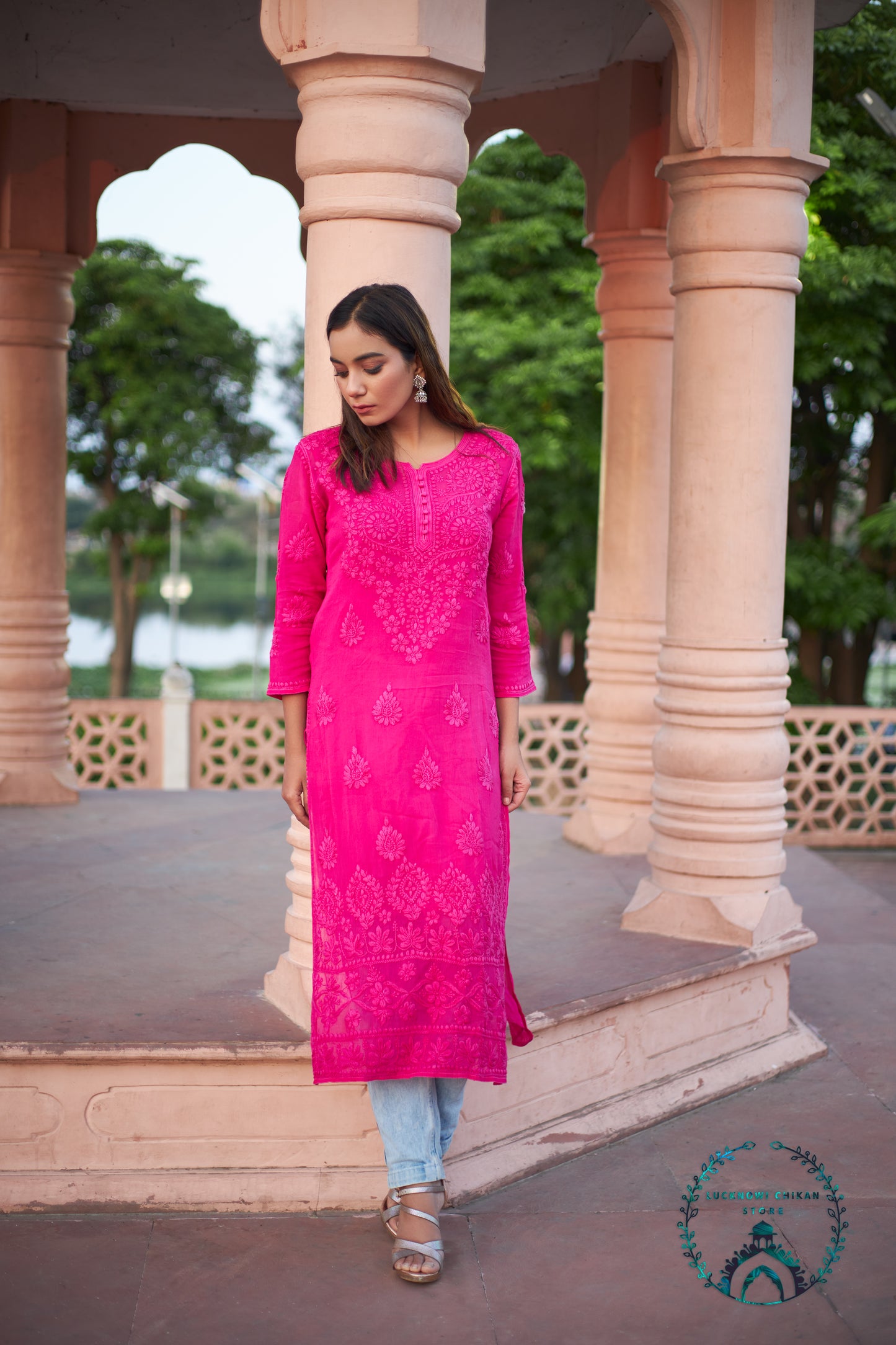 Viscose 3D Work Kurta