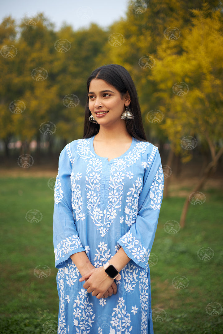 Anushka Modal Chikankari Set