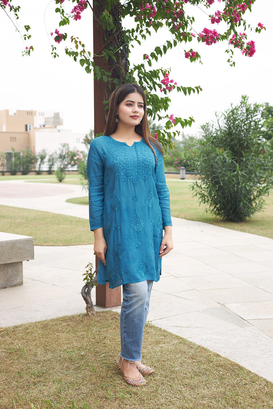 Aafrin Muslin Short Kurta