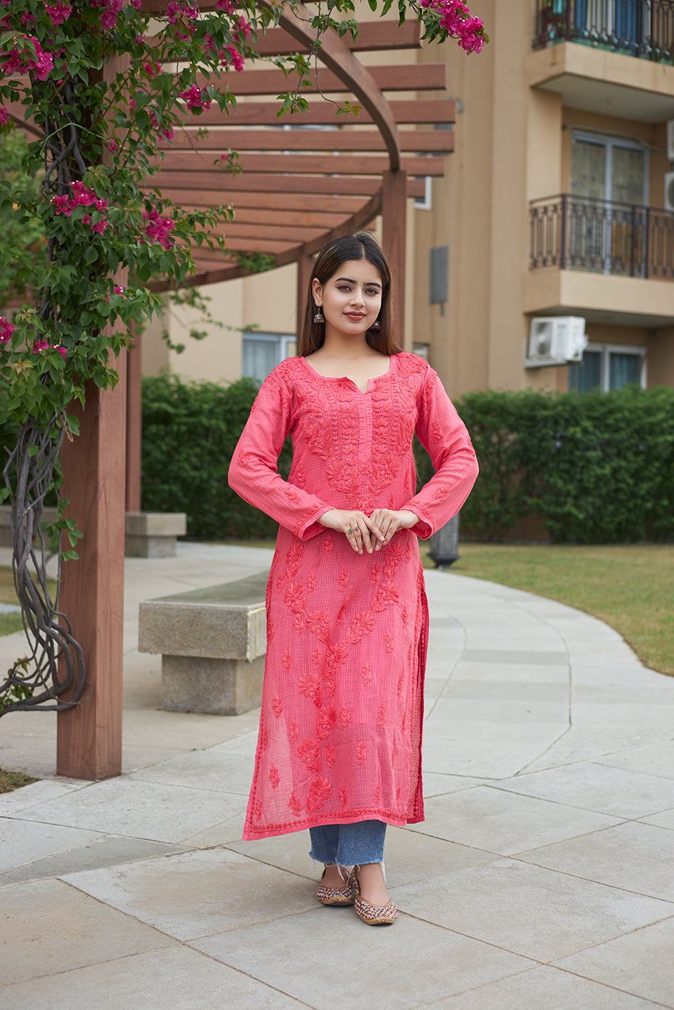 Rabeya Kota Chikankari Kurta