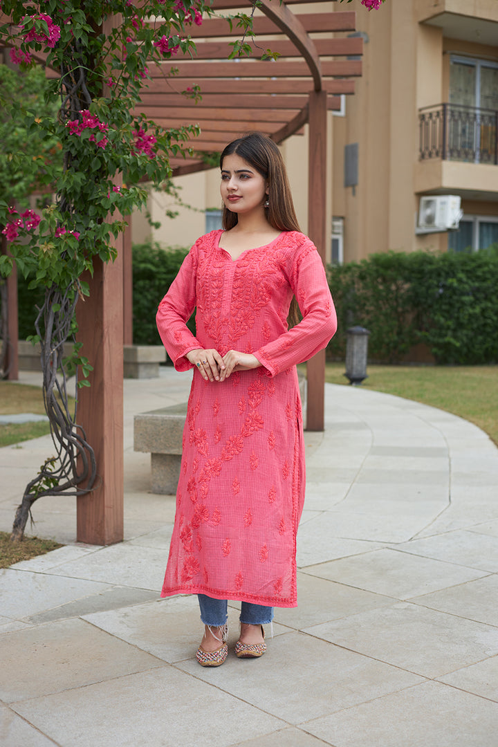 Rabeya Kota Chikankari Kurta