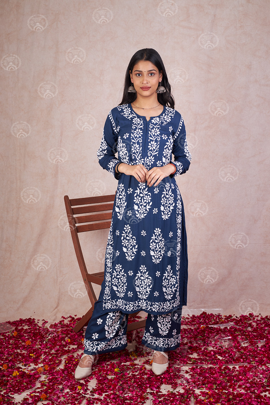 Anushka Modal Chikankari Set