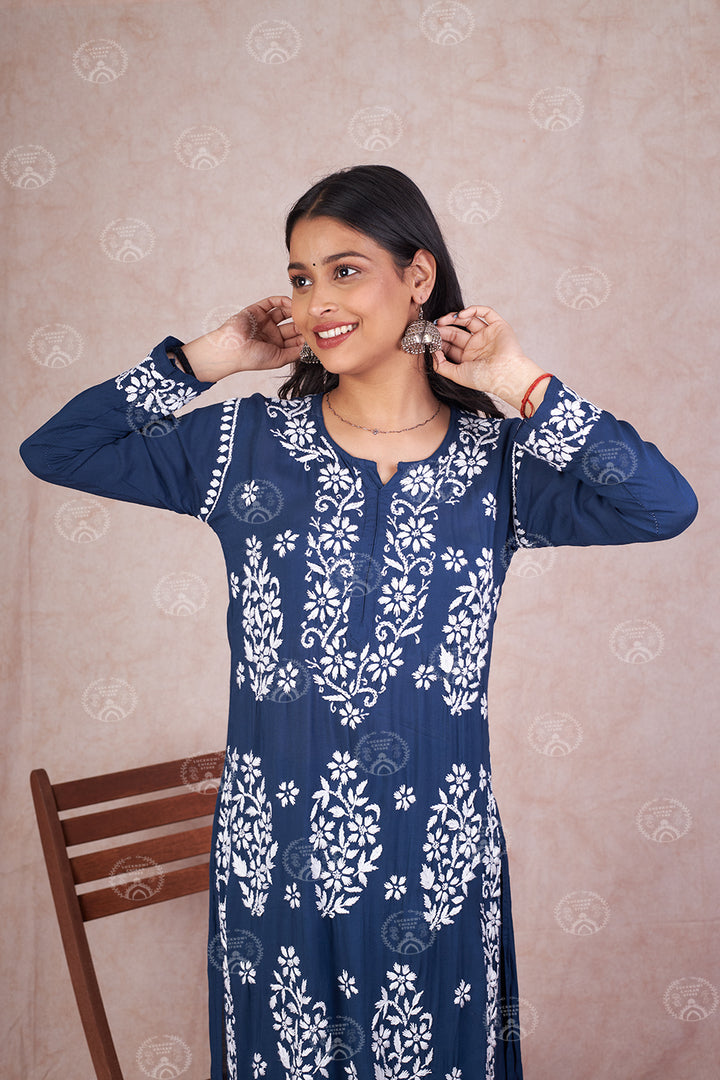 Anushka Modal Chikankari Set