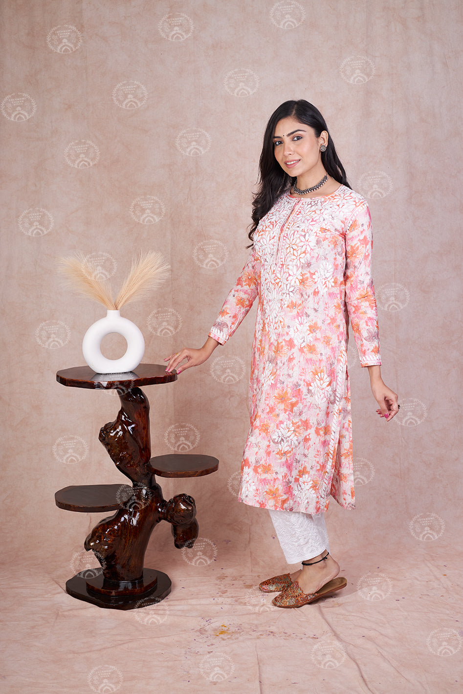 Muslin Printed Kurta