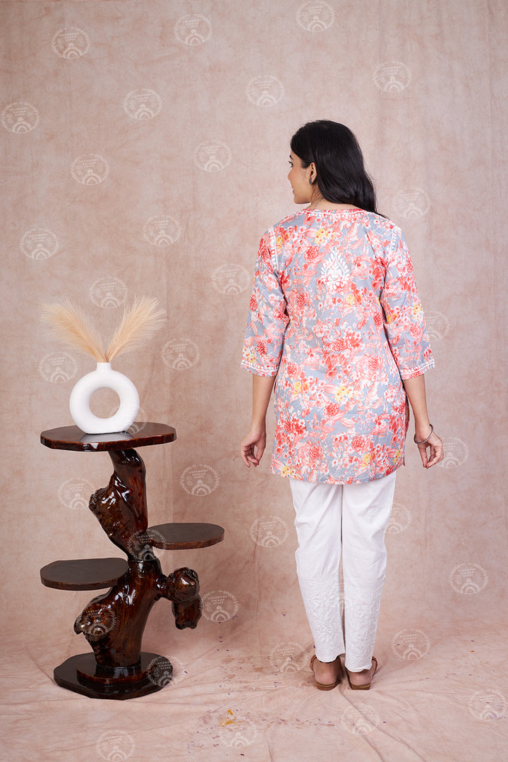 Chandni Mulmul Short Kurta