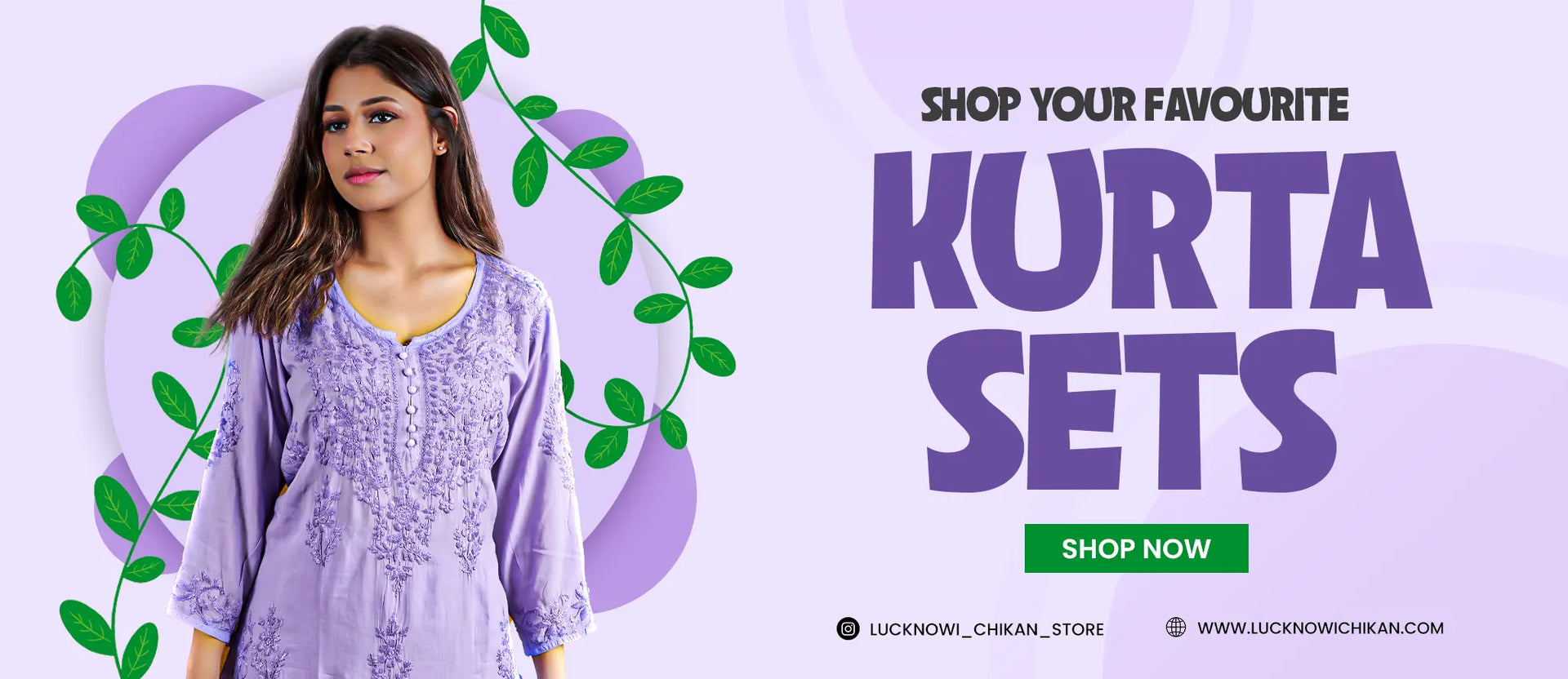 Kurta Sets Lucknowi Chikan Store