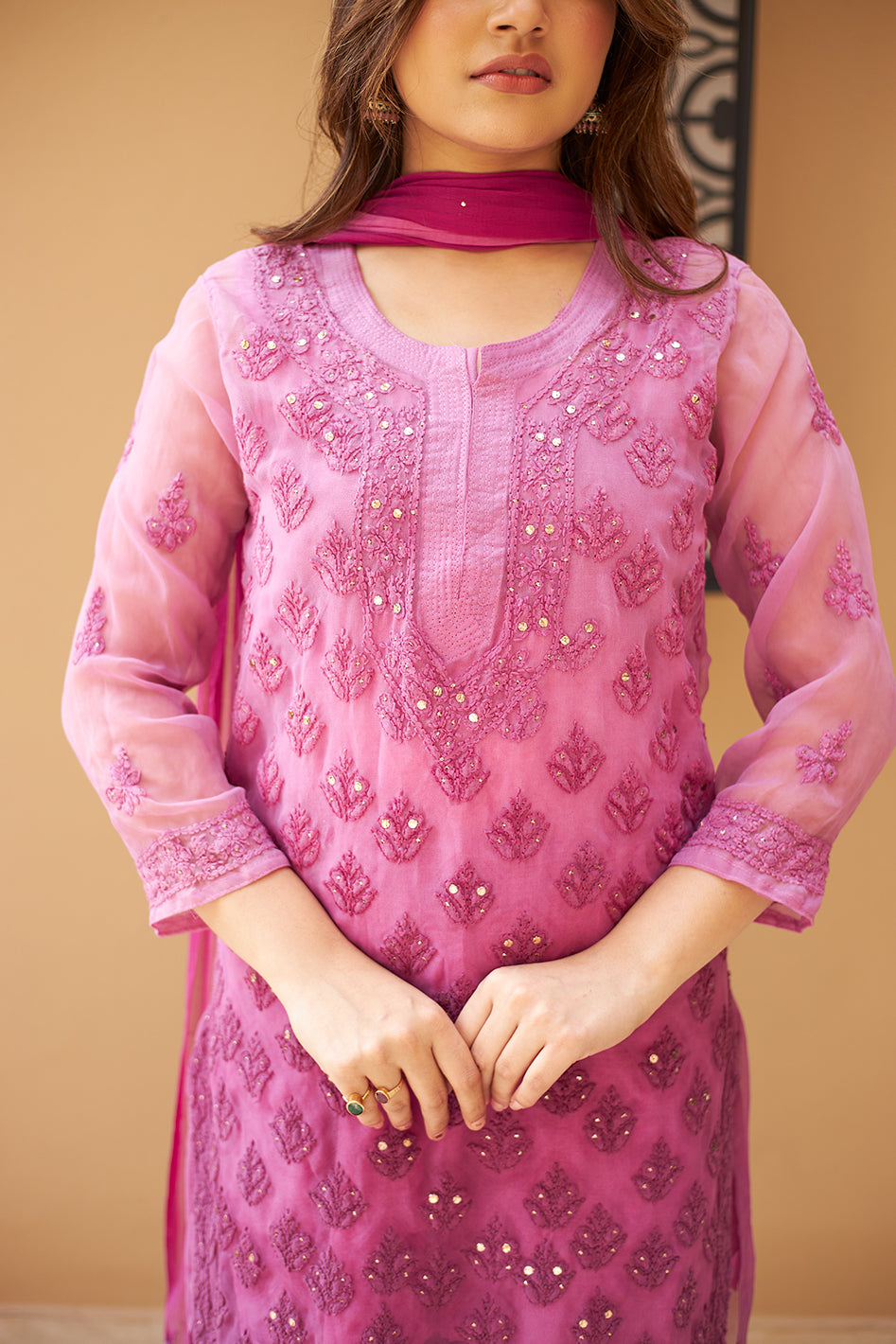 georgette kurta for women