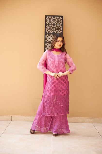 georgette kurta for women