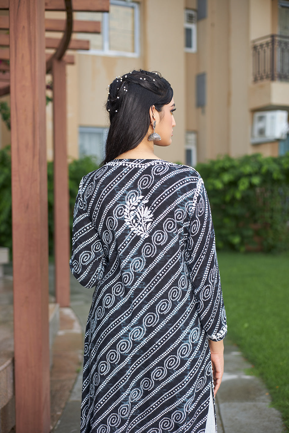 rayon fabric kurti design