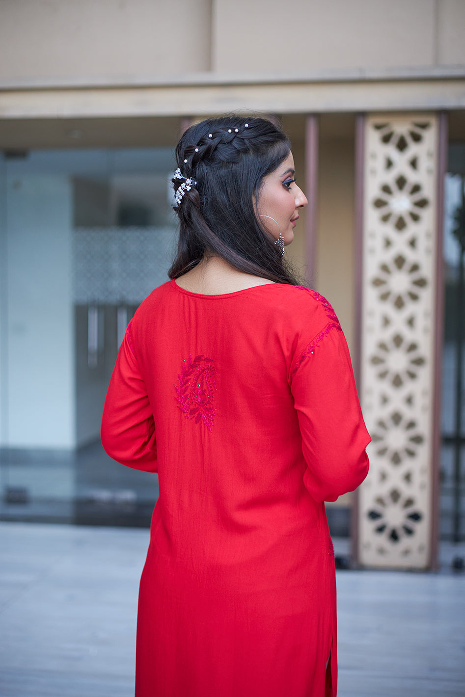 rayon cotton kurti design