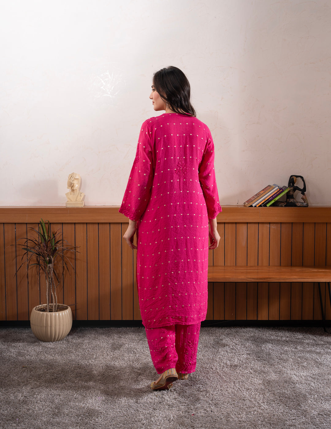 chanderi silk kurtas