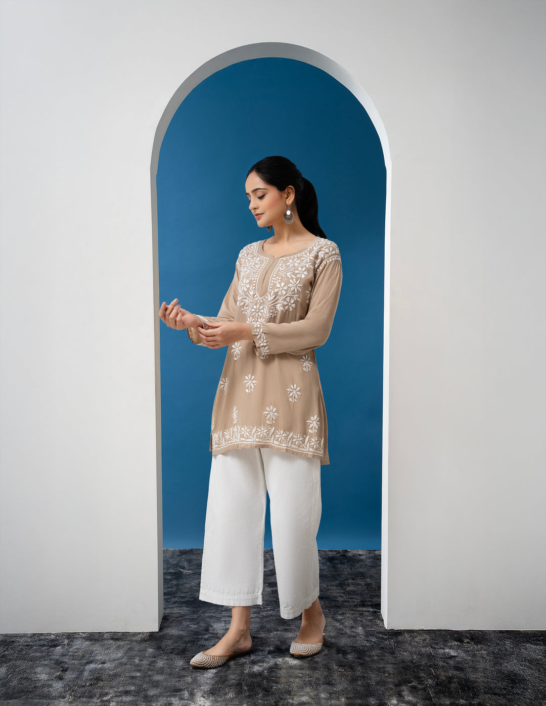chikankari embroidery of lucknow