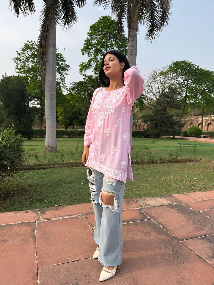 crepe kurti online