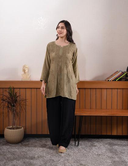 muslin kurta sets