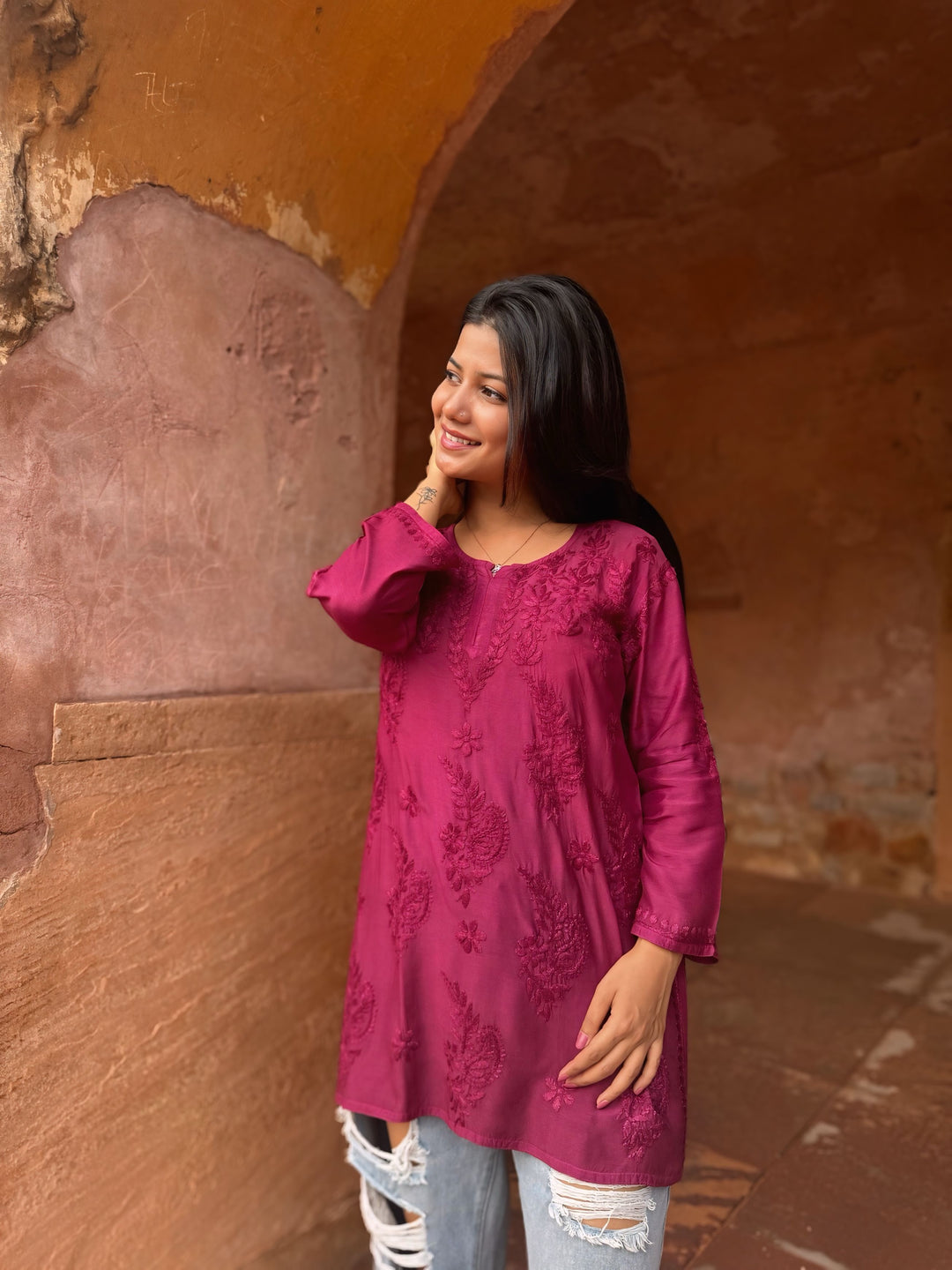muslin kurtis
