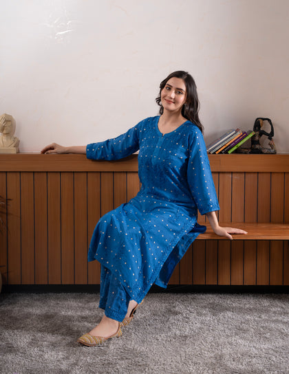 pure chanderi silk suits