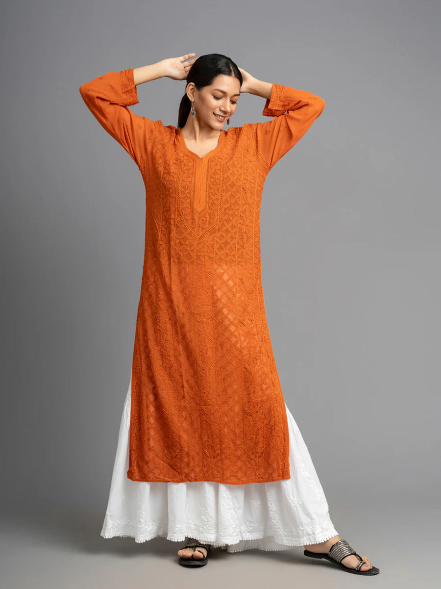 Safina Pure Viscose Georgette Kurta