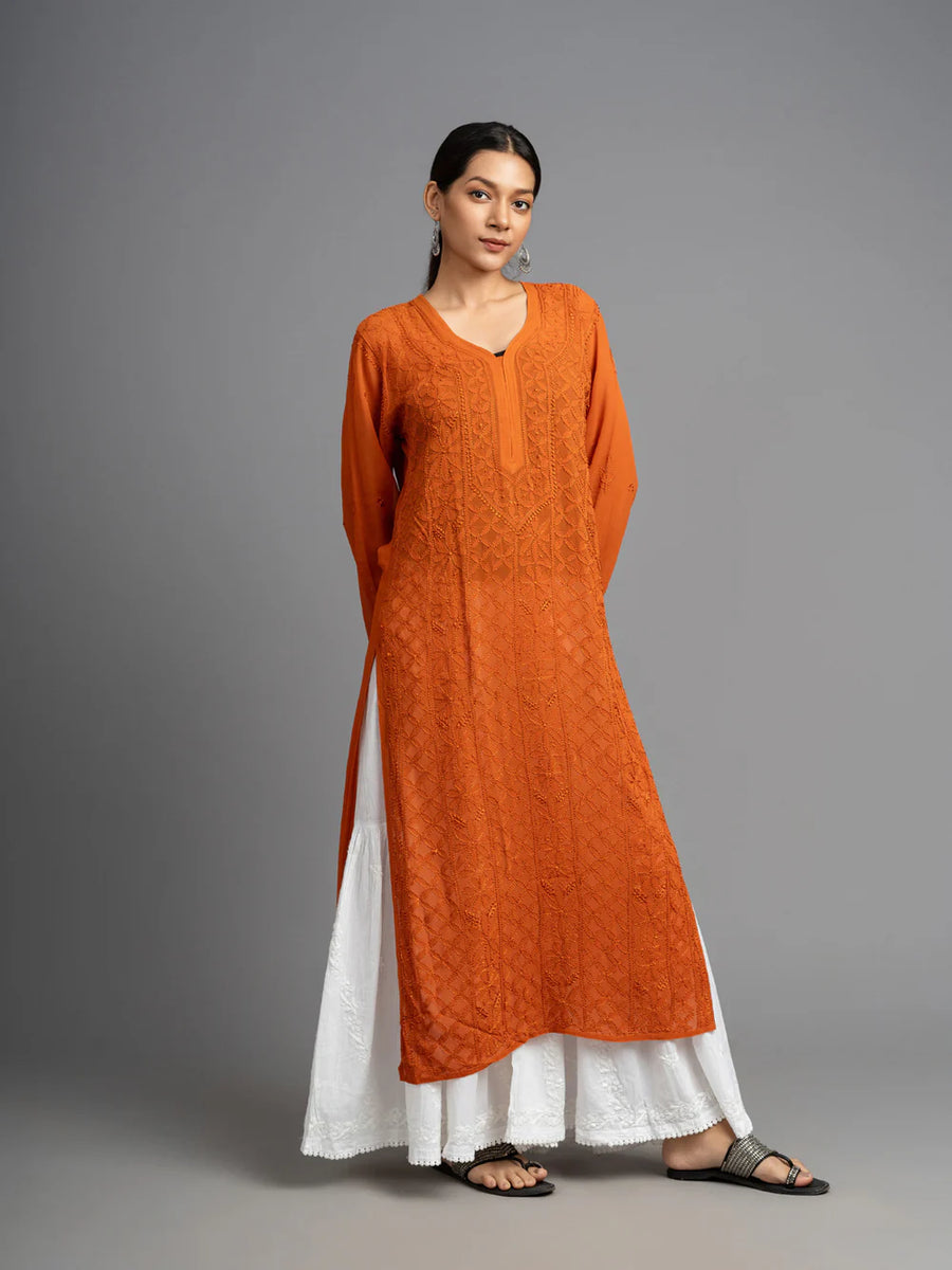 Safina Pure Viscose Georgette Kurta