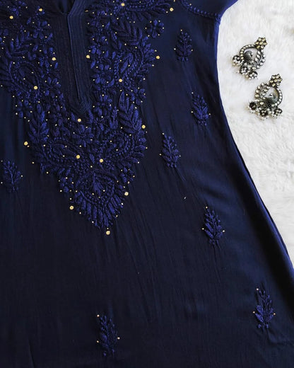 Rayon Mukaish Kurta