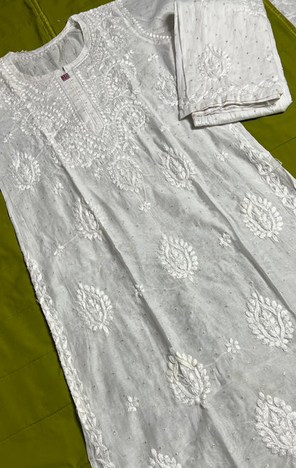 Chanderi Plazzo Set